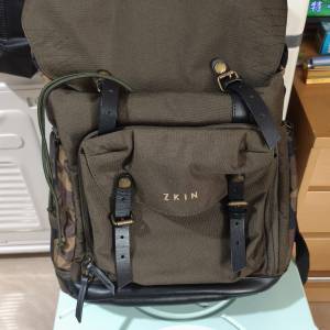 ZKIN Raw Yeti (98%新)真皮及帆布專業相機袋
