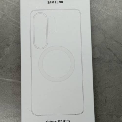 全新 Samsung Galaxy S26 Ultra Clear Magnet Case 原裝電話機殼