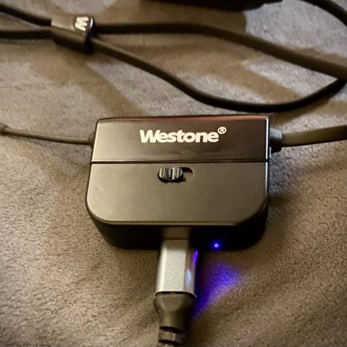 Westone Bluetooth Cable V2 for MMCX IEM Shure Campfire 無線藍芽耳機線