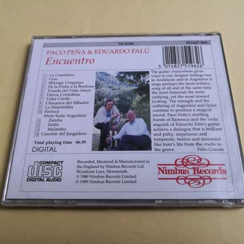 PACO PENA & EDUARDO FALU ENCUENTRO 英版