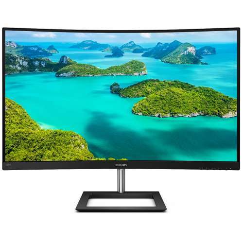 100% WORK PHILIPS 32吋曲面 超廣闊色域的曲面 LCD 顯示器 328E1
