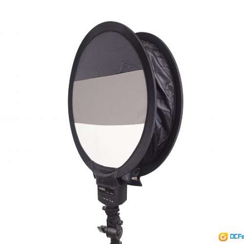 機頂閃光燈圓形柔光罩(可收接)