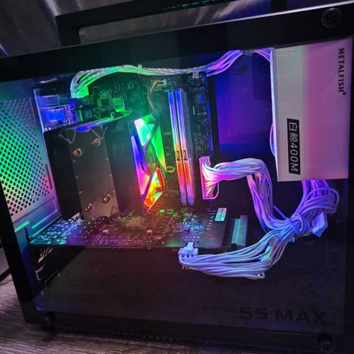 Ryzen 2600x + 16GB DDR4 + COLORFUL B450M-HD + ASRock RX 570 4GB