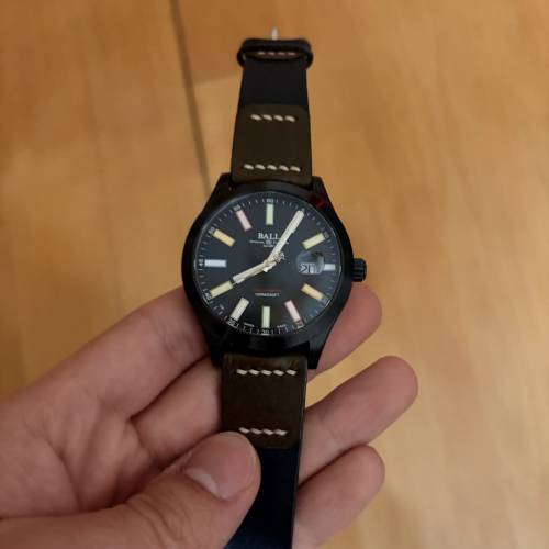 BALL WATCH 9成新 彩虹錶淨錶冇單冇配件 換咗錶帶