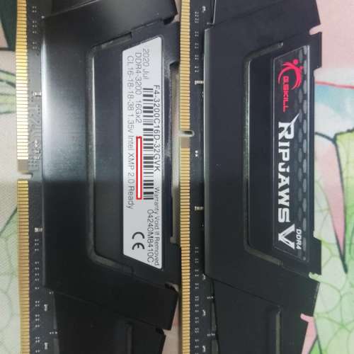 G.Skill Ripjaws V DDR4 32GB (16GB x 2) 3200MHz CL16