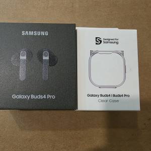 全新行貨 Samsung Buds4 pro 連原裝套 (有samsung 購買單)