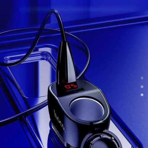 Thunder power Z34, 96 Watt car charger (REAL-TIME Monitoring Car Voltage)