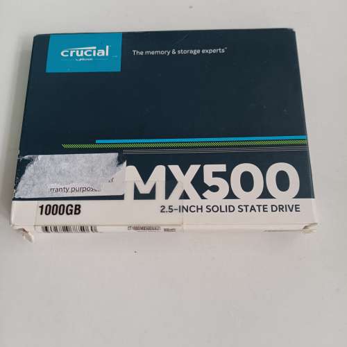 Crucial MX500 2.5" SSD 1TB