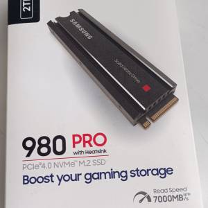 Samsung 980 Pro PCle 4.0 NVMe M.2 SSD 2TB
