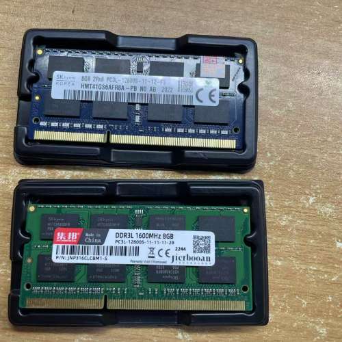 SK Hynix DDR3L 1600MHZ 8GB+jicrbooan DDR3L 1600MHZ 8GB Laptop RAM