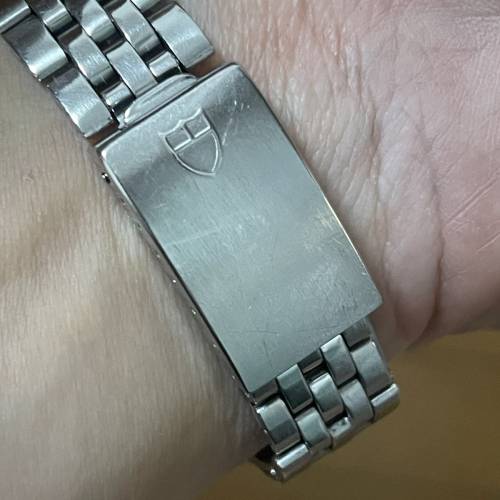 古董 TUDOR 7996/0 全自動 34mm 膠鏡 紅黑日曆 6248原裝TUDOR帶 勞的勞底 $6500