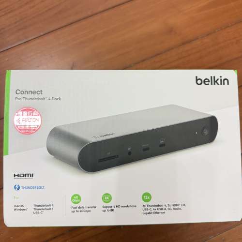 Belkin thunderbolt 4dock