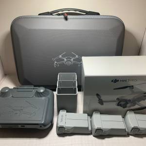 [觀塘實體店] 二手 DJI Mini3 Pro (DJI RC) (共3電) (主機全新未開封) 行貨保養到2...