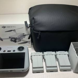[觀塘實體店] 二手 DJI Mini3 Pro (共3電) (主機全新未開封) 行貨保養到26年6月 (可...