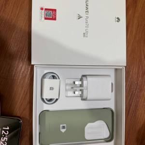 華為PURA70 ULTRA  16+512 綠色有盒齊配件電池健康100