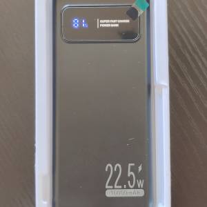 全新 黑色 Eaget 22.5W 10000mAh 行動電源 充電寶 Power Bank 有中國最新CCC認證, ...