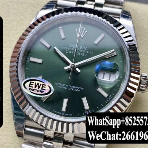 勞力士 ROlex  datejust m126334-0028 41mm 薄荷綠