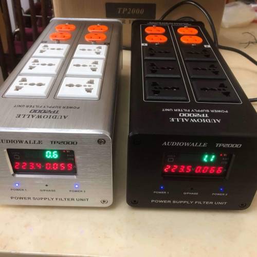 （全新）高級台灣製濾波插座特價$760 －個（粗紅mk 1.5米電線加$370）