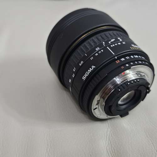 Sigma EX DG 15mm f2.8 Fisheye Nikon F mount