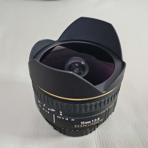 Sigma EX DG 15mm f2.8 Fisheye Nikon F mount