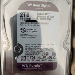 WD Purple 監控硬碟 - 2 TB