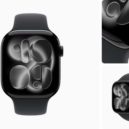Apple Watch Series 11 42mm Jet Black Aluminum GPS