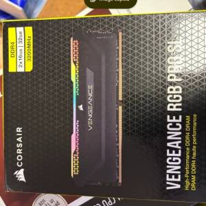 Corsair Vengeance RGB Pro SL DDR4 32GB （2x16gb）記憶體
