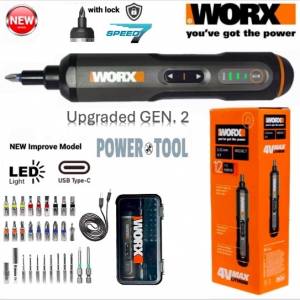 WORX  WX242 (Gen.2) Tooling Kit (Upgraded Second Generation- Gen. 2)-screwdriver