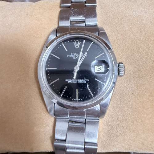 真品古董 Rolex 1500 Oyster Perpetual date 全鋼全自動日曆