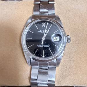 真品古董 Rolex 1500 Oyster Perpetual date 全鋼全自動日曆