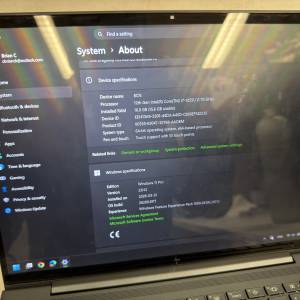 HP Elite Dragonfly G3 13.5" 3:2 i7 16+512 Touch Windows ChromeOS 手提電腦 雙...