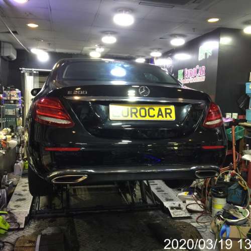 Mercedes Benz 平治更換 迫力皮冷氣泵 水膽；節溫器 漏水,水泵