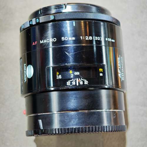 Minolta 50mm 美能達 AF 50/2.8 macro 50 微距 For sony A （no sony E）功能正常 ...