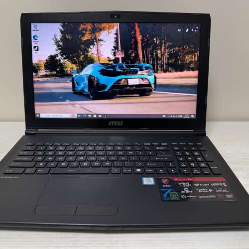 sold Msi 電競筆電 i7 7700h/16g ram/128 ssd/GTX1050/1920x1080p）