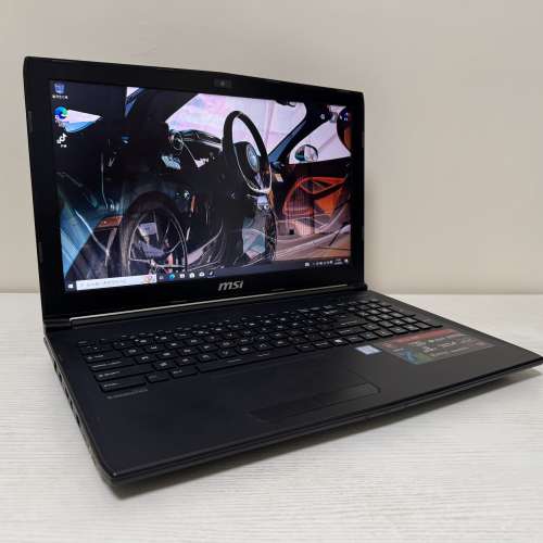 sold Msi 電競筆電 i7 7700h/16g ram/128 ssd/GTX1050/1920x1080p）