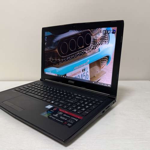 sold Msi 電競筆電 i7 7700h/16g ram/128 ssd/GTX1050/1920x1080p）
