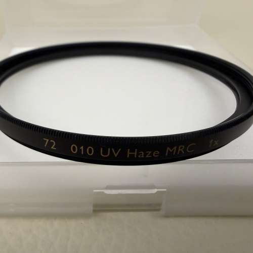 B+W  F-PRO 72 mm - 010 UV Haze MRC 1x