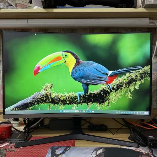 [曲面] Samsung 三星 27" [1080P] AMD FreeSync 1800R 顯示器 (C27R500FHC) Mon Mo...