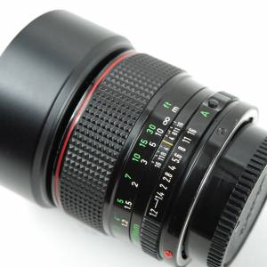 Canon New FD 50mm f/1.2L 紅圈｜Clean glass 無霉無霧｜Aperture snappy｜Hood+Cap...
