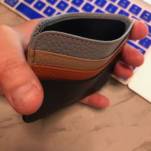👛 Leather Card Holder NEW 全新 皮 卡片包 💰