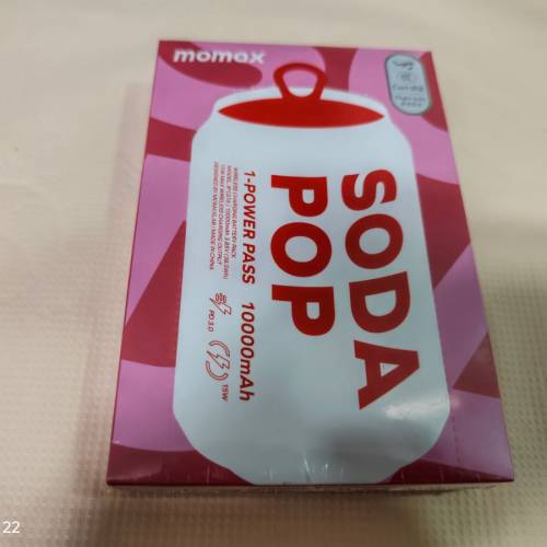 Momax soda pop流動電源