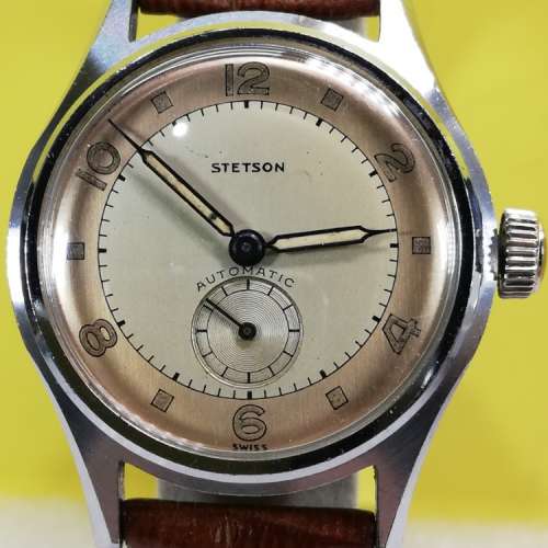 Vintage STETSON 機械自動撞陀腕錶