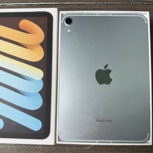 iPad mini7 128gb (17pro)港行極新，電池健康度100，有套有貼，全套齊！