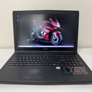 Msi 電競筆電 i7 7700h/16g ram/128m2 ssd+1tb hhd/GTX1050/1920x1080p）