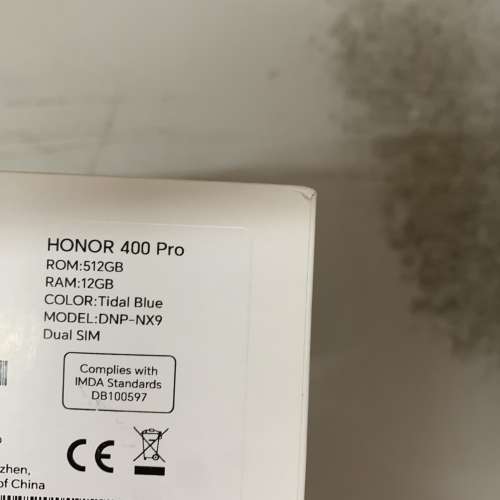 99%New Honor 400 Pro 5G Dual + eSIM 512GB (12GB RAM) Tidal Blue Global
