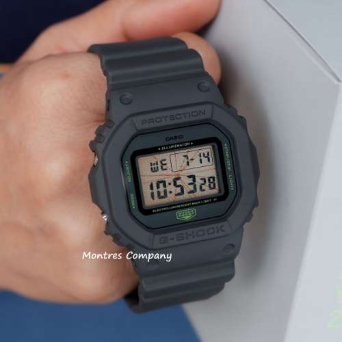 Montres Company 香港註冊公司(33年老店) 卡西歐 CASIO G-Shock DW-5600MNT-1 深灰...