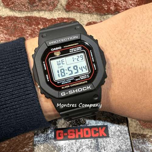 Montres Company 香港註冊公司 (33年老店) 卡西歐 CASIO G-SHOCK 防震 200米防水 D...