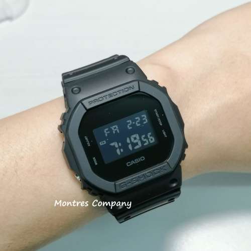 Montres Company 香港註冊公司(33年老店) 卡西歐 CASIO G-SHOCK DW-5600UBB-1 方形 ...