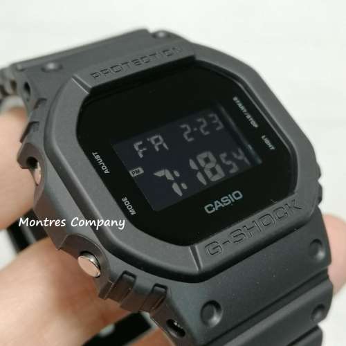Montres Company 香港註冊公司(33年老店) 卡西歐 CASIO G-SHOCK DW-5600UBB-1 方形 ...