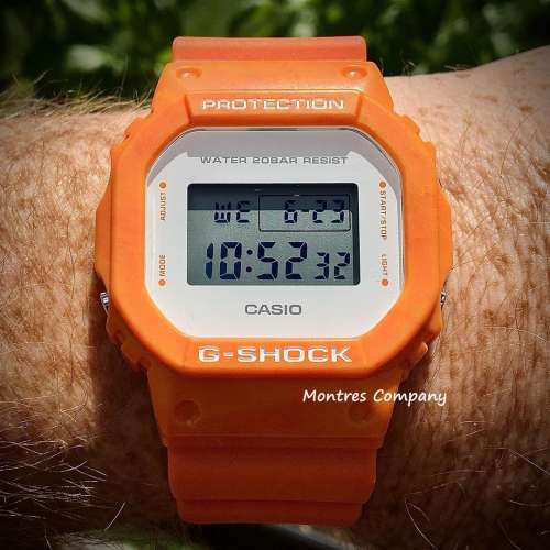 Montres Company 香港註冊公司(33年老店) 卡西歐 CASIO G-Shock DW-5600WS-4 方形...